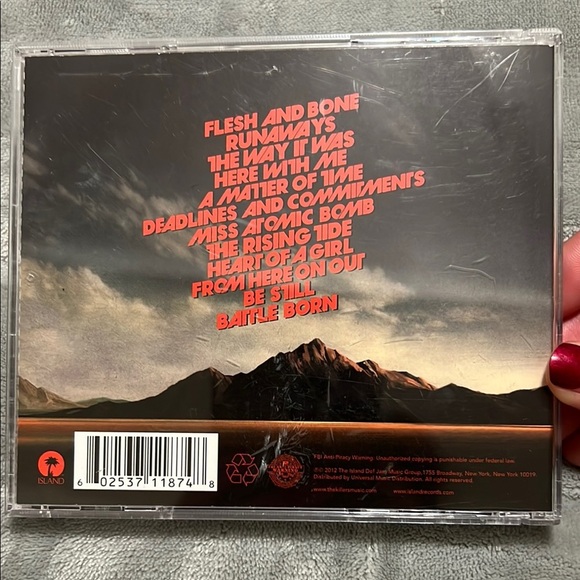 The Killers Battle born CD in Black and Red - Picture 6 of 6